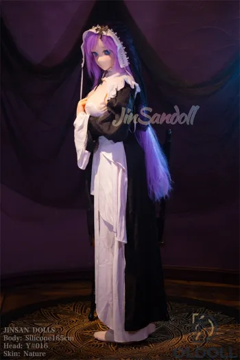 Nonnenkostüm mit langem Cosplay-Kleid WM Doll