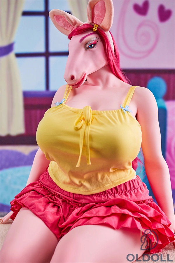 Climax Doll 141cm F-Körbchen Lebhafte Pferdegesicht Ork Monie Hybrid Sex Doll