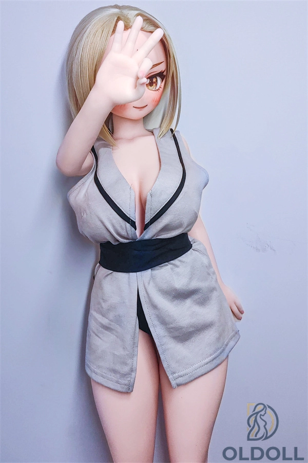 Graue Haare Rollenspiel realdoll mit Krankenschwester Outfit