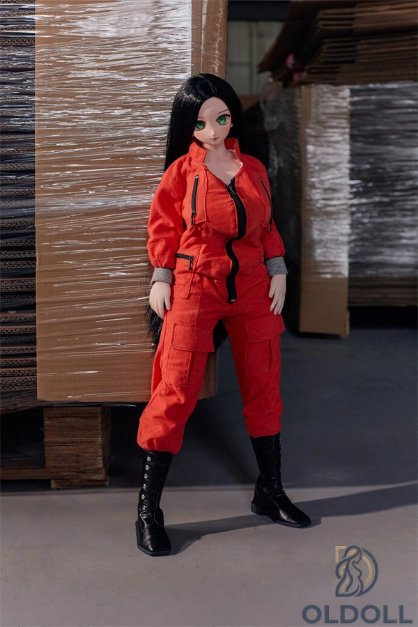 Climax Doll 60cm mit rotem Overall liebespuppe