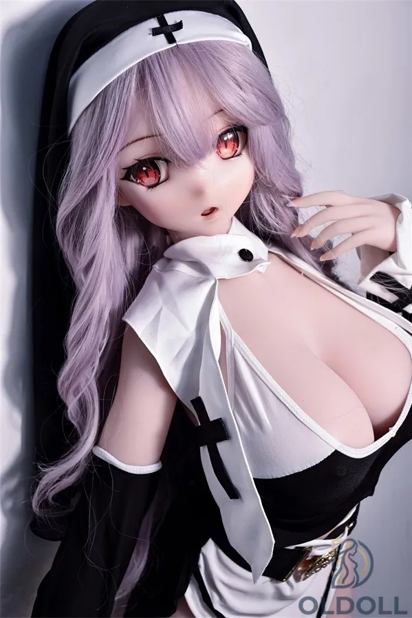 ElsaBabe 148cm L-Körbchen Anime Nonn RAD008 Silikon Sexpuppe
