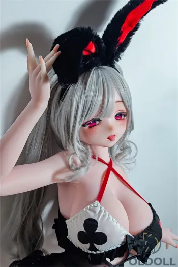 148cm AHR023 Silikon Hasenmädchen liebespuppe
