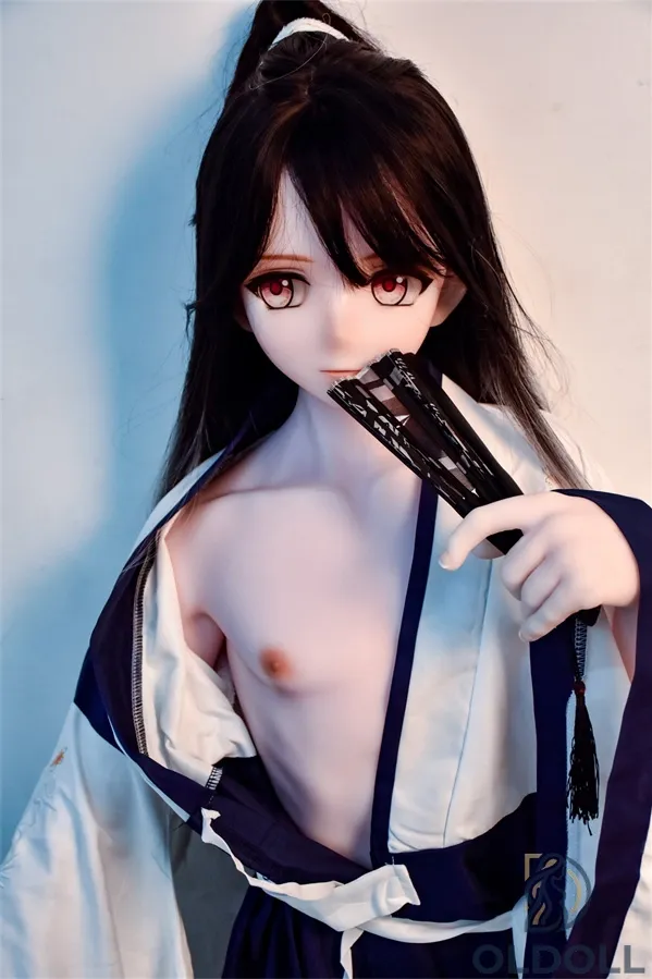 Effeminierter männlicher Look mit langem Haar sexdolls