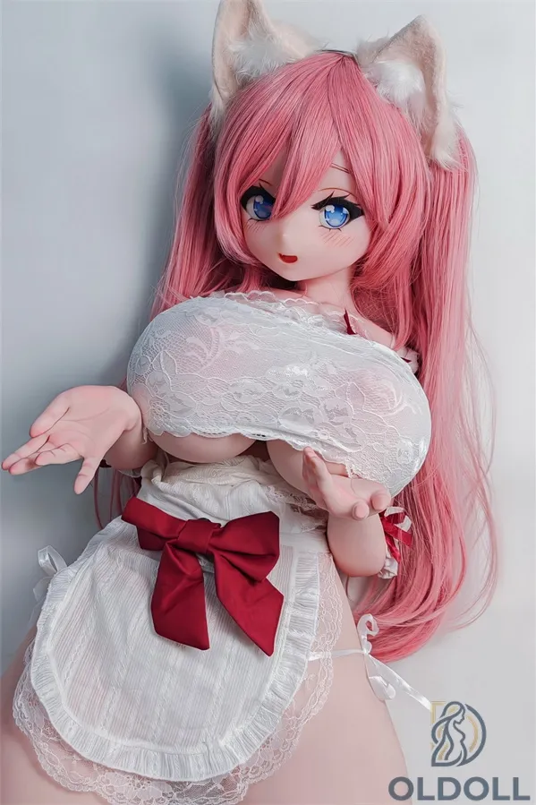 ElsaBabe Real doll AHR018 mit realistischen Furry-Accessoires