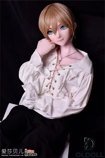 Real doll 153cm mit blonden Haaren