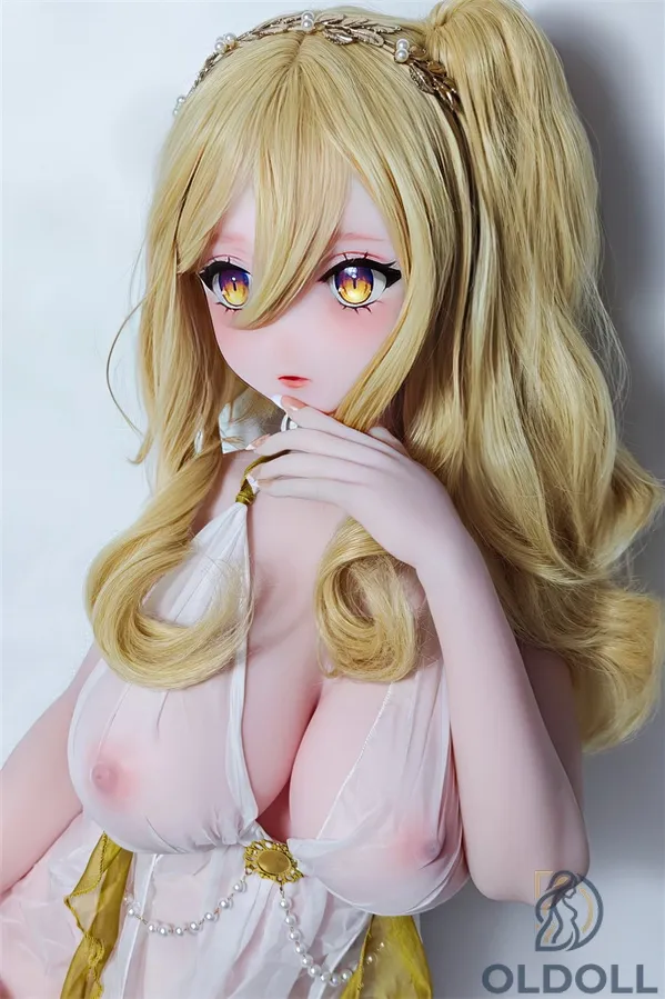 Blonde Hentai-sexpuppen Modell Utashiro Shiori aus Silikon