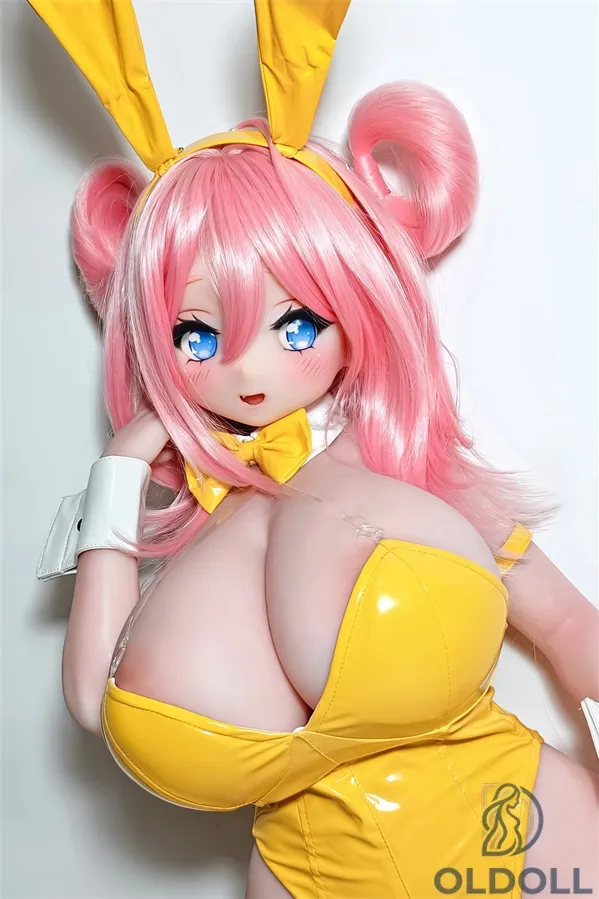 Mini Silikon sex puppen im verspielten Anime-Look