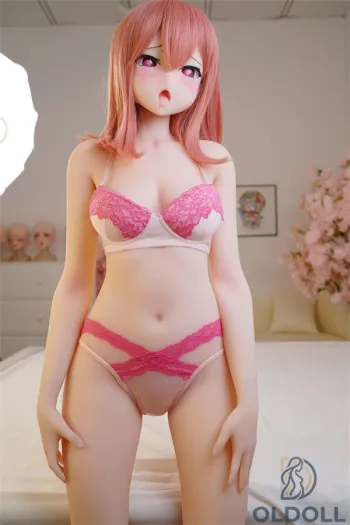 Rote Wangen Schlanke Figur Irokebijin 149cm real doll