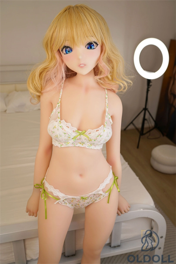 Blonde TPE-sexdolls mit ausdrucksstarkem Gesicht