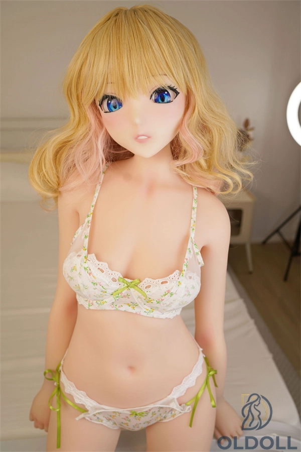 Süße, großäugige realdoll aus weichem TPE