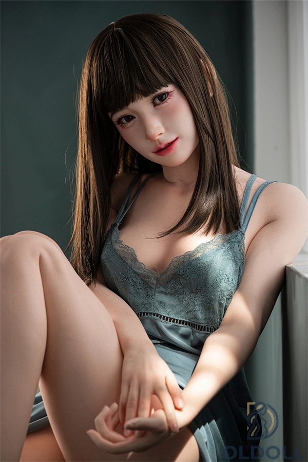Jiusheng Doll 156cm B-Körbchen Bestseller Kopf Dünne Runa Silikon Sex Doll