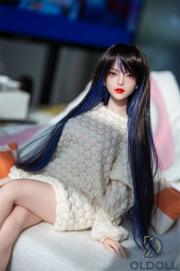 Yeyarou Silikonmodell mit schwarzem Haar realistic sexy doll