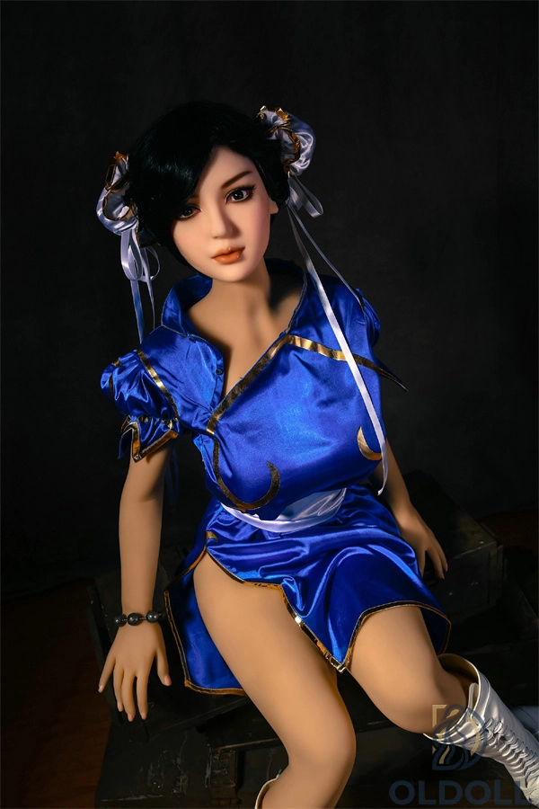 Realistische Chun-Li realdoll aus flexiblem TPE-Material