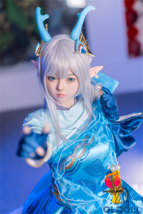 Ailin Elf Look 148cm SHEDOLL real doll mit TPE Körper