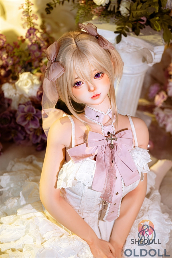 Violette Pupillen Magisches Mädchen 150cm real doll
