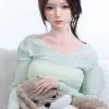 168cm D-Körbchen Silikonkopf TPE Körper Sex Puppe