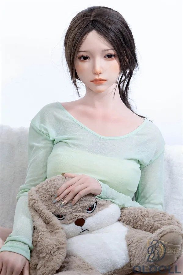 SHEDOLL 168cm D-Körbchen Heißer Großer Po Chuyue Silikonkopf TPE Körper Sex Puppe
