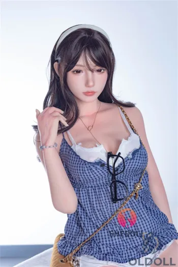 Asiatische sex doll Achu mit lebhaftem Gesicht und C-Körbchen