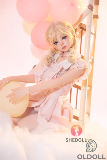 Dünne Hybrid sex doll von SHEDOLL mit A-Körbchen
