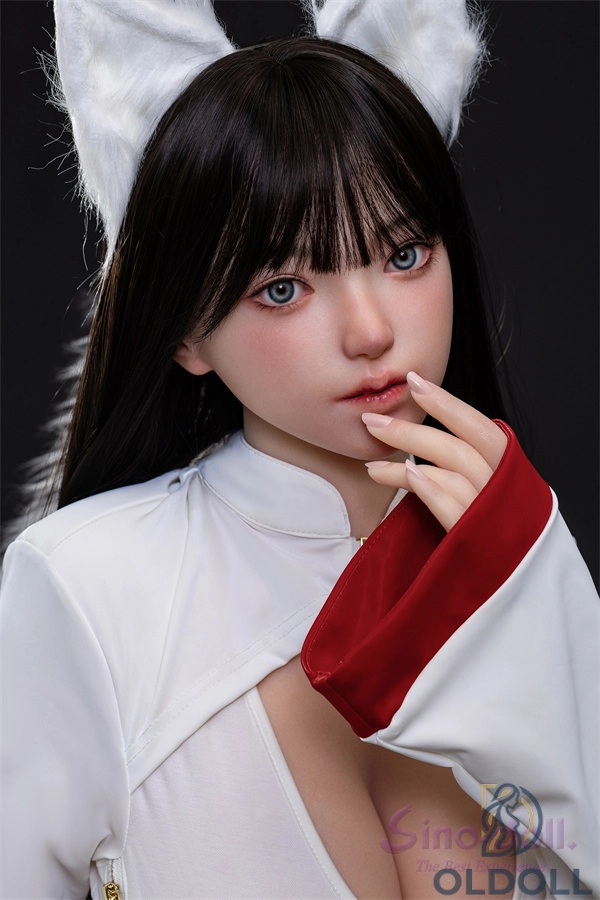 Sino Doll 84cm K-Körbchen Weißer Fuchs Mädchen Torso S53 Silikon Sex Doll