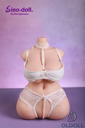 Sino Doll 42cm D-Körbchen Schöne Figur Torso B43 Silikon Liebespuppe