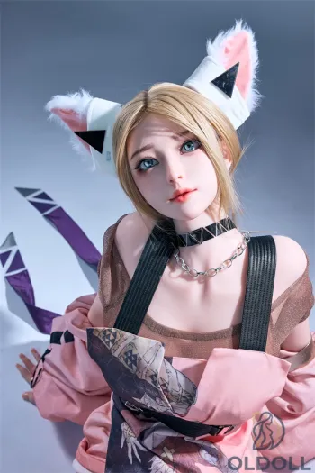 Realistische Diva-realdoll mit schönen Augen aus Silikon