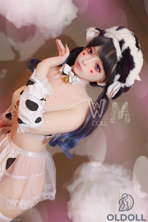 WM Doll #355 TPE mit Kuh-Cosplay liebespuppe