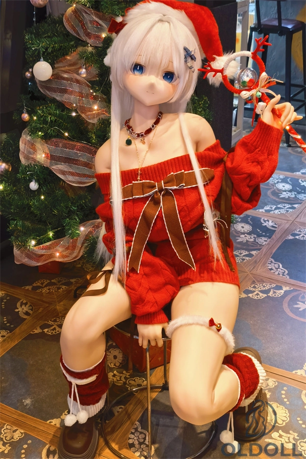 Anime-Weihnachtsstil mit rotem Outfit sexpuppen