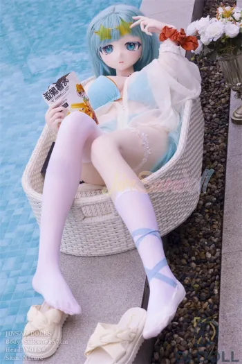 WM Doll sex dolls Modell #Y015 im sommerlichen Urlaubs-Look