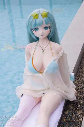 WM Doll real doll mit 157cm Körpergröße und kleinem Busen